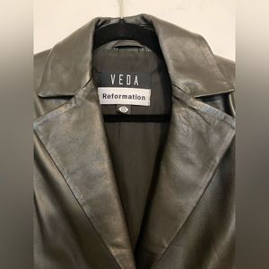 Reformation Leather Jacket